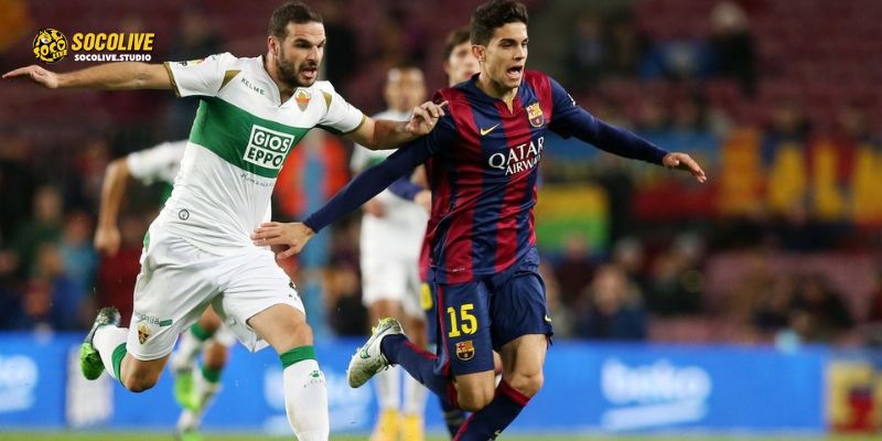 Elche đối mặt với 90 phút "tra tấn" thể lực trước sức ép khủng khiếp từ đội chủ nhà